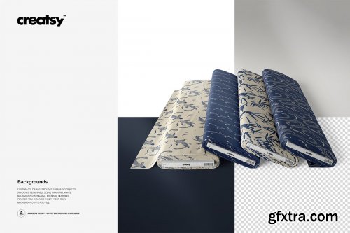 CreativeMarket - Fabric Bolts Mockup 42 FF v 6 3361552