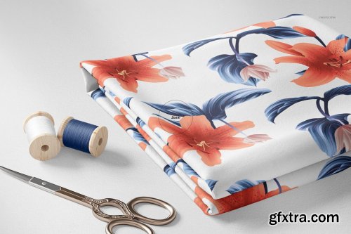 CreativeMarket - Folded Fabric Mockup 32 FF v 6 3320214