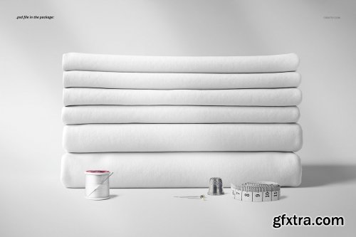 CreativeMarket - Folded Fabrics Mockup 33 FF v 6 3319480