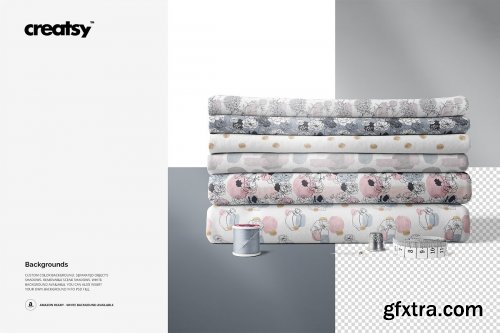 CreativeMarket - Folded Fabrics Mockup 33 FF v 6 3319480