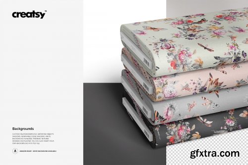CreativeMarket - Fabric Bolts Mockup 21 FF v 6 3354203