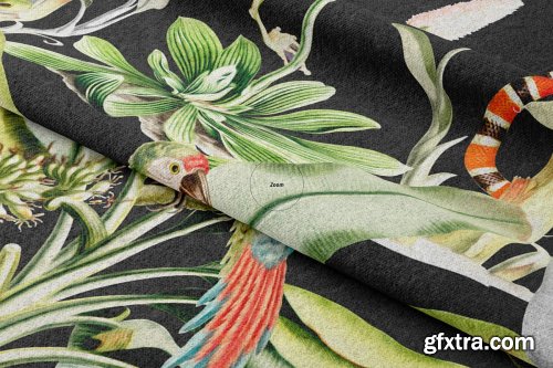 CreativeMarket - Lying Fabric Mockup 26 FF v 6