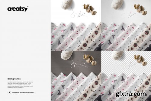 CreativeMarket - Folded Fabrics Mockup 27 FF v 6 3306884