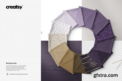 CreativeMarket - Folded Fabrics Mockup 05 FF v 6 3274160