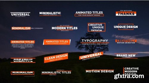 20 Creative Titles - After Effects 209636