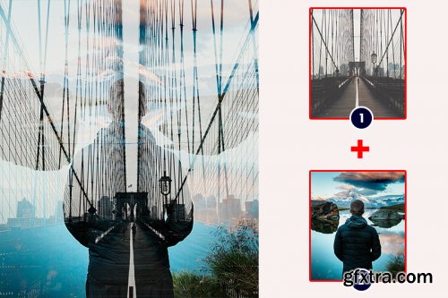Double Exposure v2 Photoshop Action