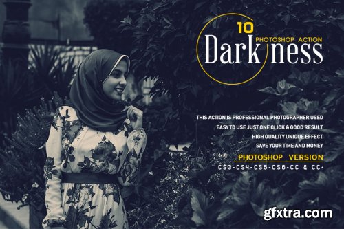 10 Daekness Photoshop Action