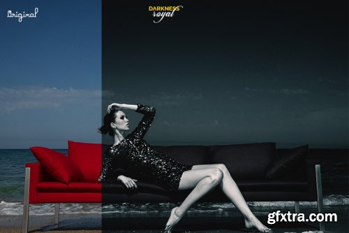 10 Daekness Photoshop Action