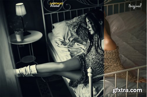 10 Daekness Photoshop Action