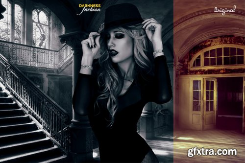 10 Daekness Photoshop Action