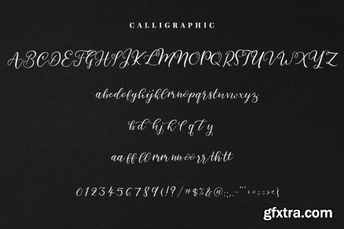 CreativeMarket - Calligraphic Modern calligraphy font 3701274
