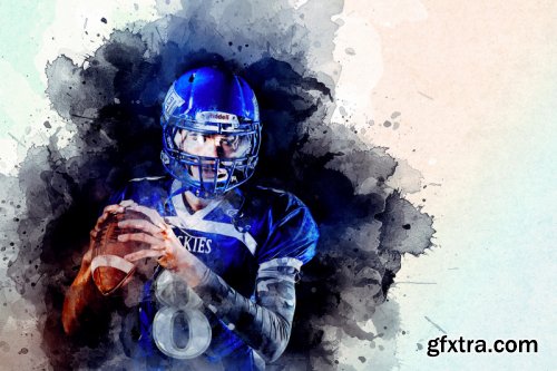 Watercolor Painting Photoshop Actions