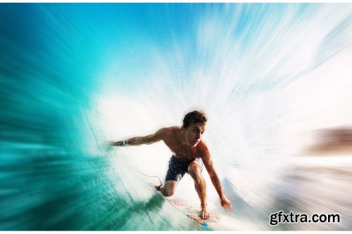 Zoom Blur Photoshop Action