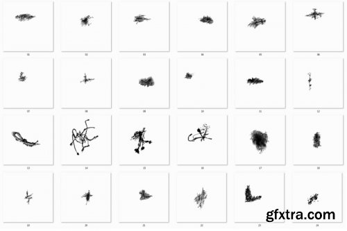 50+ HI-RES WATERCOLOR PHOTOSHOP BRUSHES