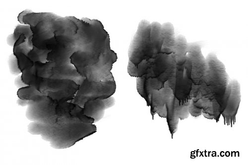 50+ HI-RES WATERCOLOR PHOTOSHOP BRUSHES