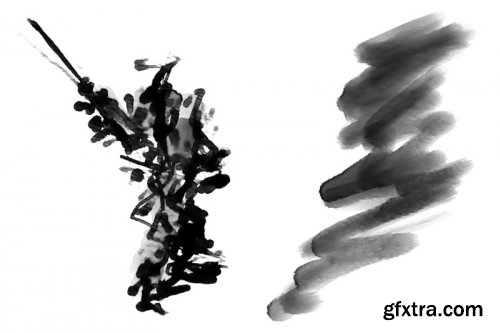 50+ HI-RES WATERCOLOR PHOTOSHOP BRUSHES