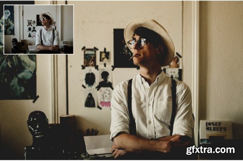 Flim Light Photoshop Action