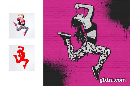 Graffiti Art Photoshop Action