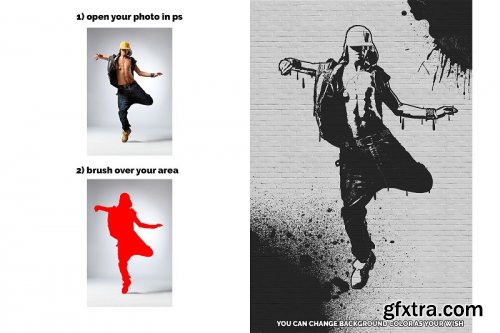 Graffiti Art Photoshop Action
