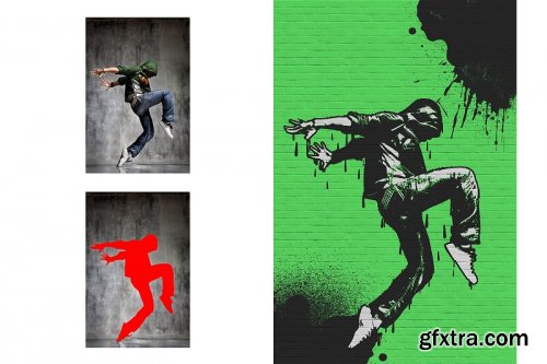 Graffiti Art Photoshop Action