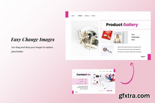 Girl Hoop - Powerpoint Google Slides and Keynote Templates