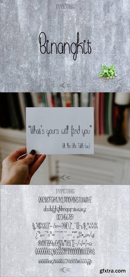 Binangkit Font