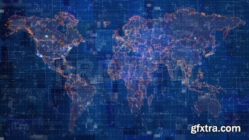 Map Of Electronic Modern World 207778