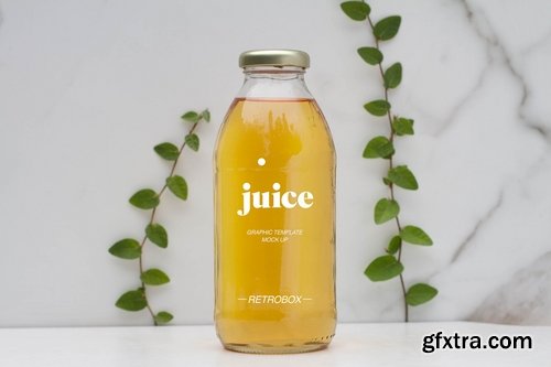 Juice Bottle Mock Up