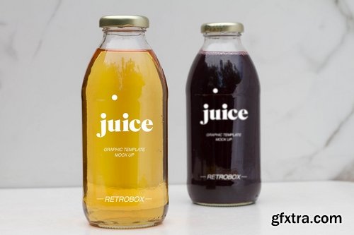 Juice Bottle Mock Up