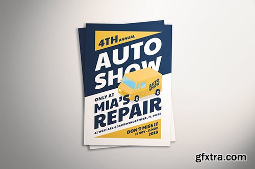 Auto Show Flyer Auto Show Flyer