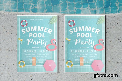 Pool Party Flyer Pool Party Flyer