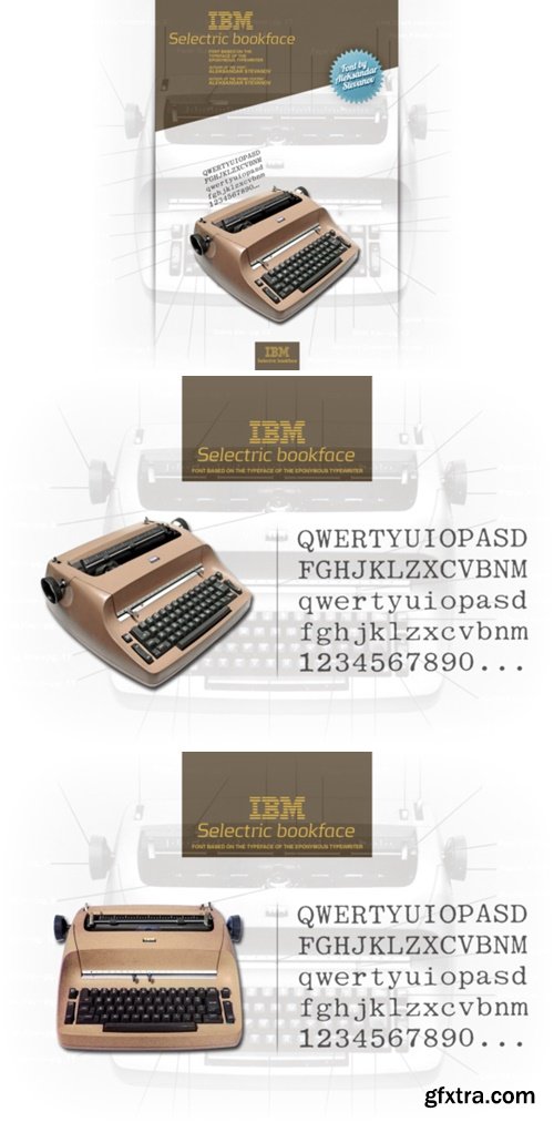 IBM Selectric Bookface Font