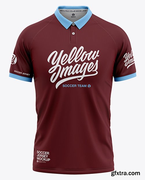 Mens Soccer Jersey Mockup - Front View 42316 Mens Soccer Jersey Mockup - Front View 42316