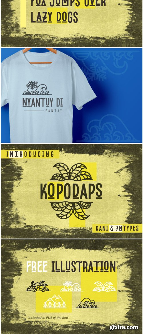 Kopodaps Font