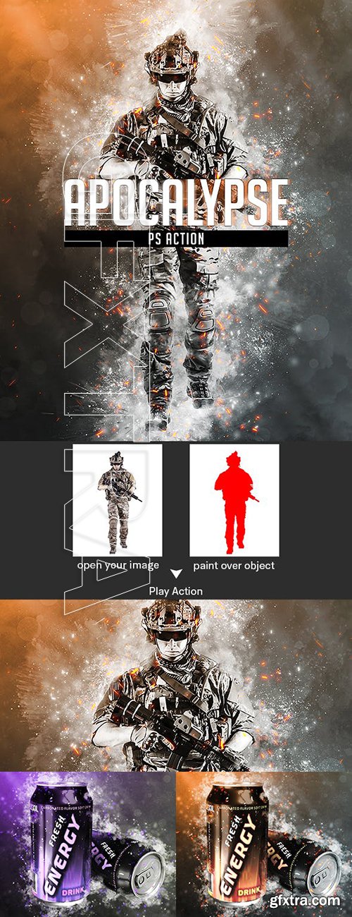 GraphicRiver - Apocalypse Photoshop Action 23624141