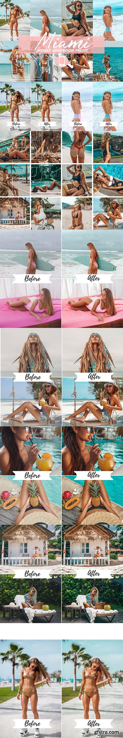 CreativeMarket - Lightroom Presets MIAMI 3687309