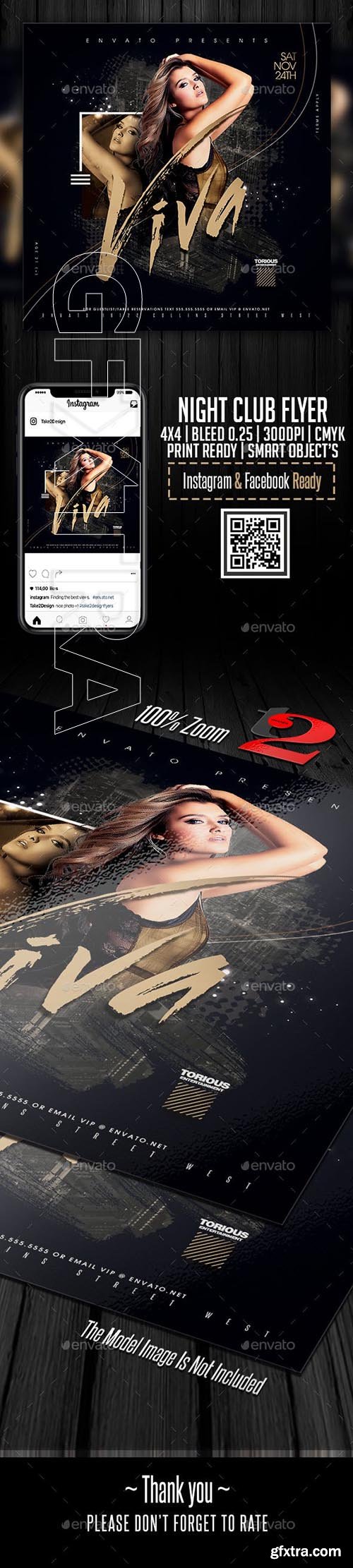 GraphicRiver - Night Club Flyer Template 23655343