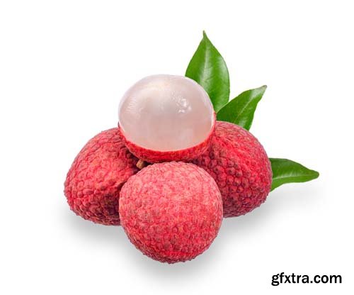 Photo - Lychee Isolated - 10xJPGs
