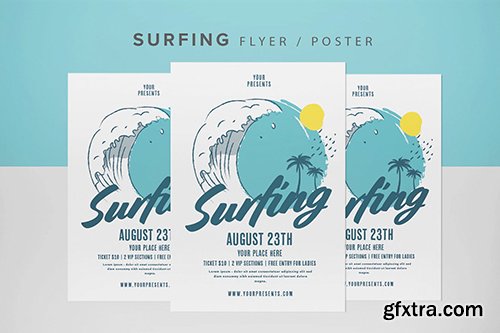 Surfing Flyer Surfing Flyer