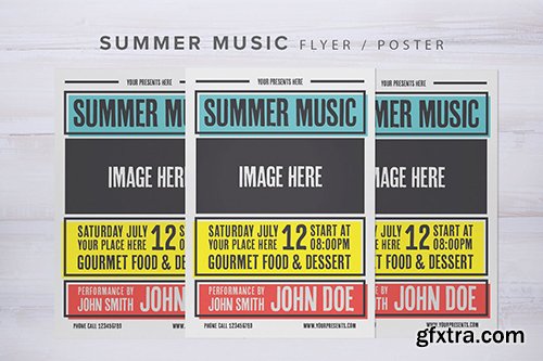 Summer Music Flyer Summer Music Flyer