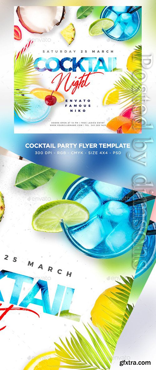 Cocktail Party Flyer 23756207 Cocktail Party Flyer 23756207
