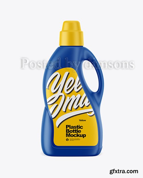 Matte Detergent Bottle Mockup 43056 Matte Detergent Bottle Mockup 43056