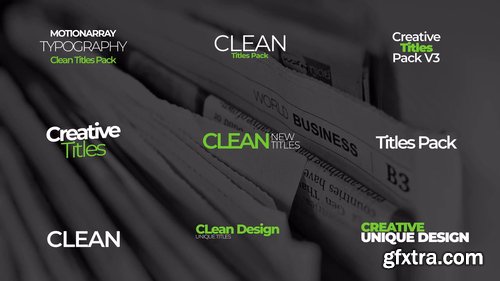 Clean Titles Pack V3 217764 Clean Titles Pack V3 217764