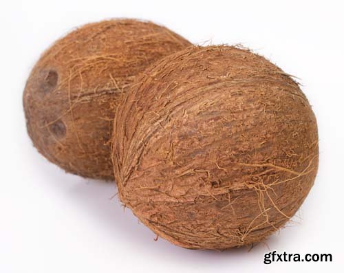 Photo - Coconut Isolated - 8xJPGs