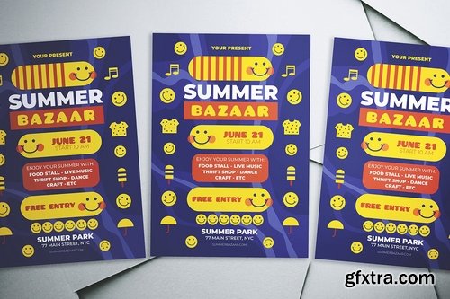 Summer Bazaar Flyer