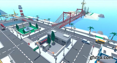 Cgtrader - 3D Cartoon Level Pack Vol 1 Low-poly 3D model