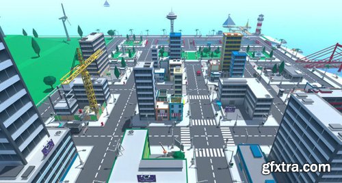 Cgtrader - 3D Cartoon Level Pack Vol 1 Low-poly 3D model