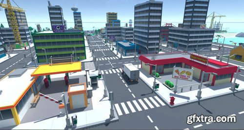 Cgtrader - 3D Cartoon Level Pack Vol 1 Low-poly 3D model