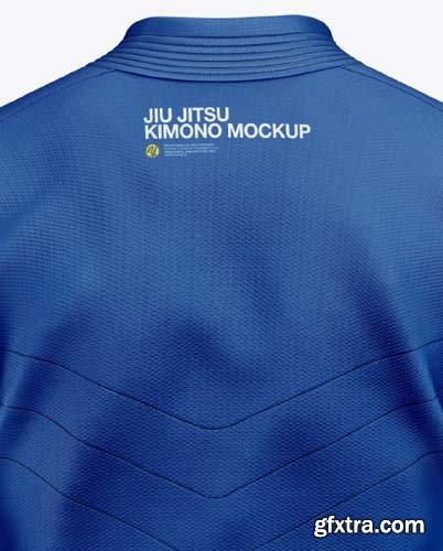 Jiu Jitsu Kimono Mockup (Back View)