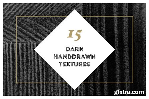 Dark Handdrawn Textures (Vol.1)